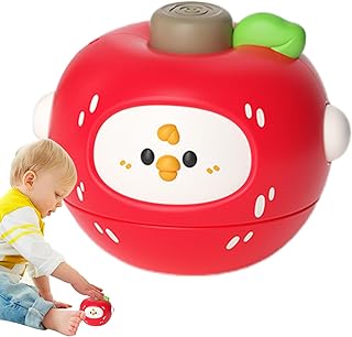 Spin Top, de Rotación para Les, Dibujos de Frutas Spin Top Game, Juguete de Oficina Interactivo, Juego de Batalla Portátil para Viajes a Casa de la Escuela de Fiesta de Clase