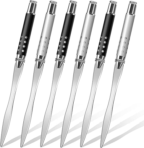 Chivertion Abrecartas de metal de 6.3 pulgadas, abrecartas de 6.3 pulgadas, abridor de letras de corte, cuchillo, abridor de sobres, cortadora para