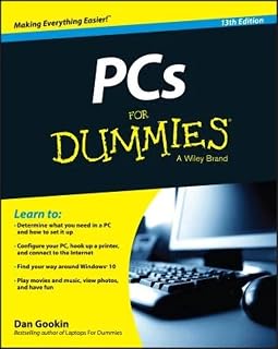 PCs For Dummies, 13th Edition: Easy Windows 10 Guide for Beginners by Dan Gookin