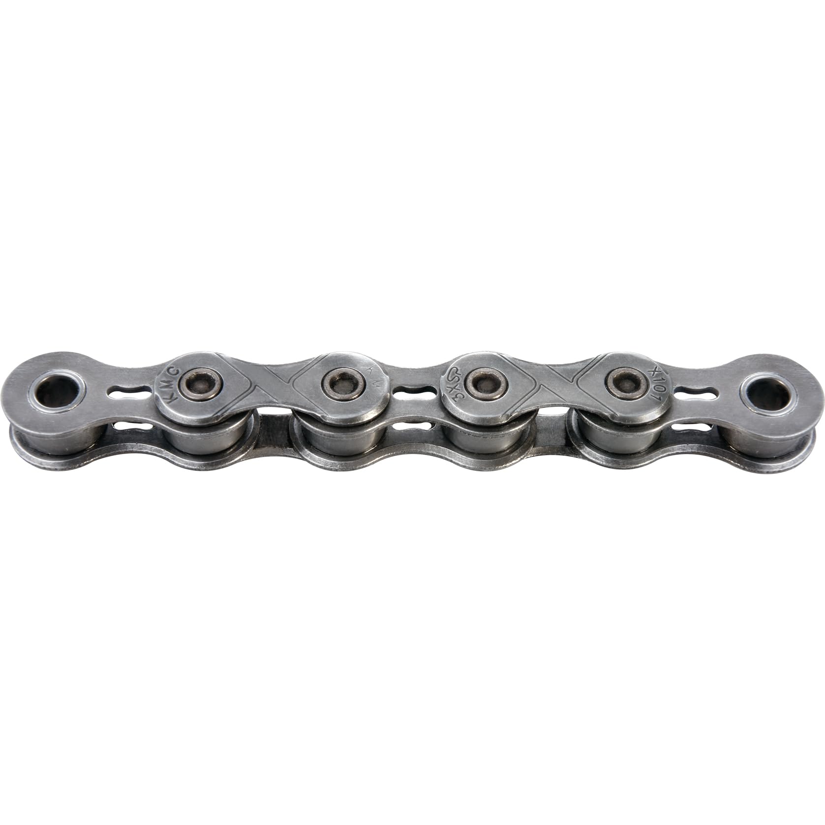 Fahrrad Kette, KMC Fahrradkette, e101 EPT, 1/2" x 1/8", 112 Glieder, 1-fach, rostresistent, silber