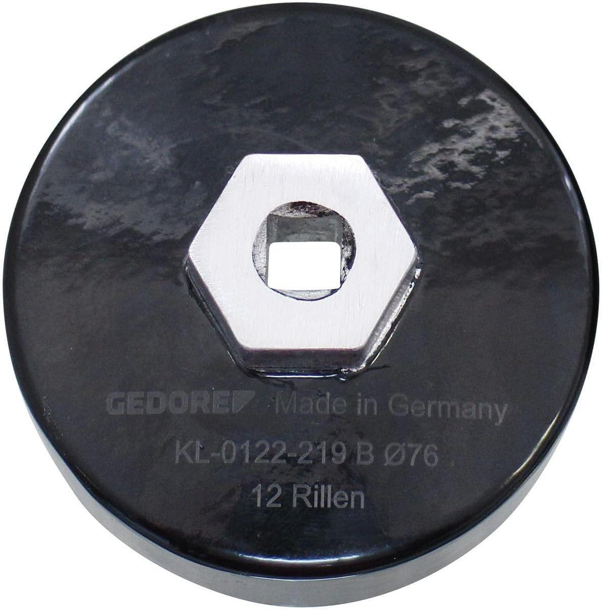 GEDORE Oil Filter Wrench KL-0122-219 B Aluminium 76 mm 90 mm