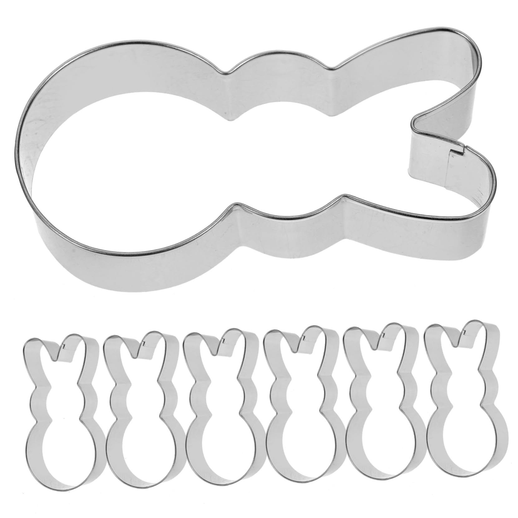 Cabilock 4 Juegos Cortador De Galletas De Conejo Cortador De Galletas De Bebé Cortadores De Galletas Fantasmas Kitchen Gadgets Moldes Para Galletas Molde Pequeño Para Galletas 6 Piezas * 4