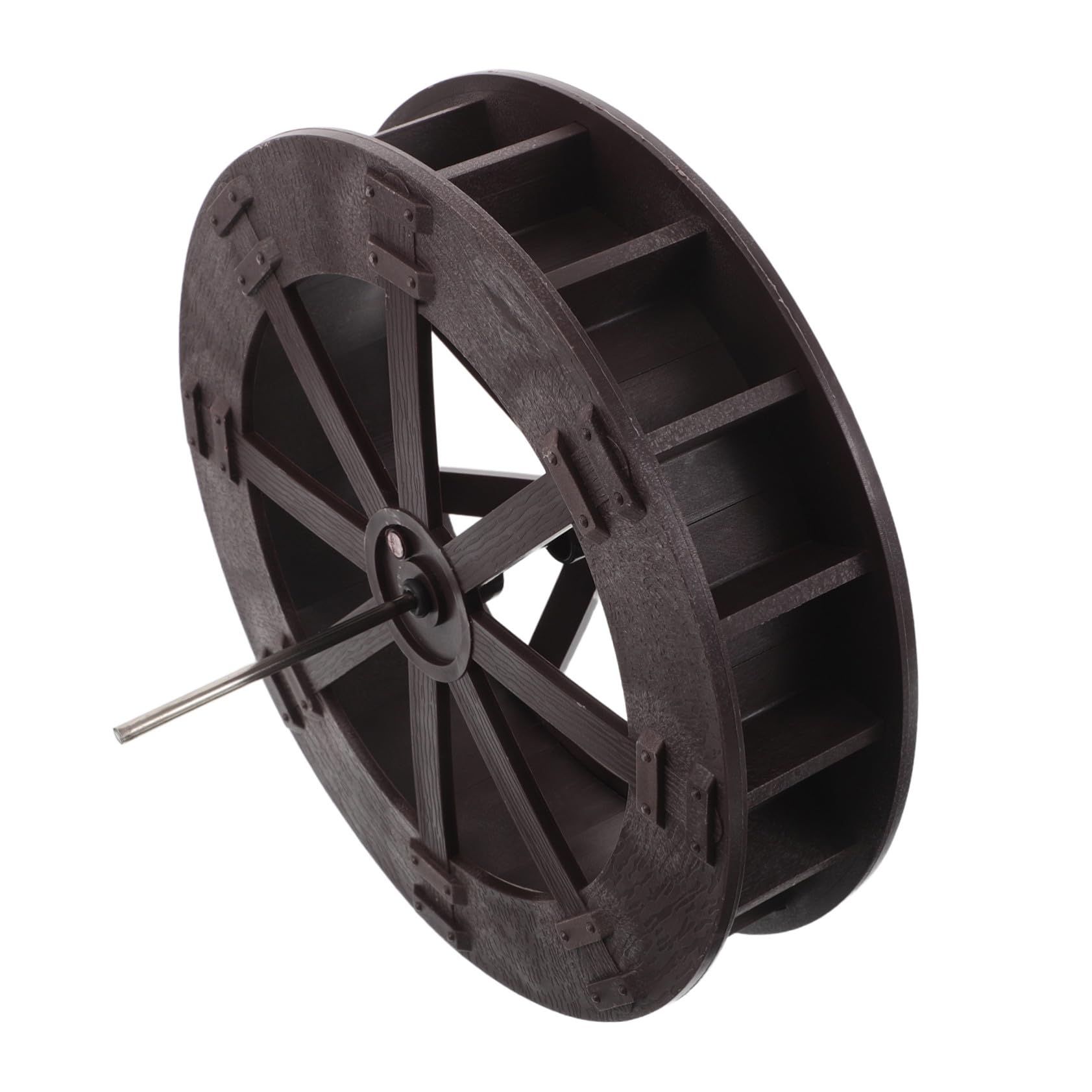 Roue de simulation d'eau rotative de 22 cm pour animer votre fontaine de table intérieur
