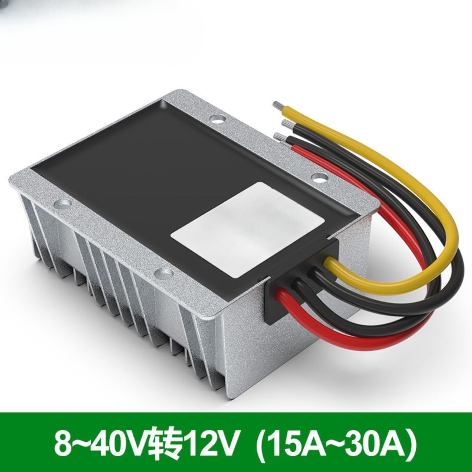 1 pcs Convertidor reductor DC-DC 12V 8-40V 24V(8-40V to 12V3A Regulated M Al)