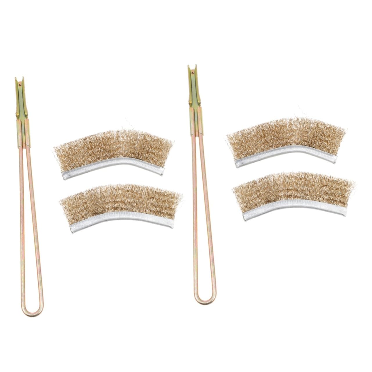FRCOLOR 2 Sets Bird Cage Cleaner Long Handle Brush for Parrot Cage Cleaning for Easy Cleaning