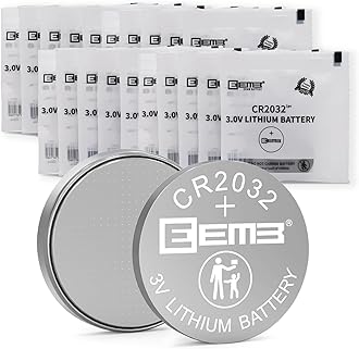 EEMB 20-Pack CR2032 Batteries 2032 Battery - High Performance CR2032 3V Lithium Battery, 3 Volt Coin Cell, DL2032, ECR2032, LM2032 for Watches, Calculators, Key Fobs, Smart Sensors