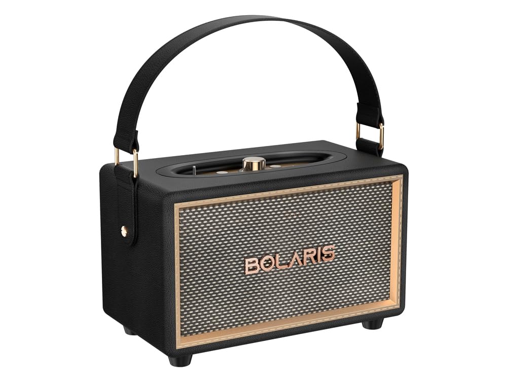 JG Altoparlante Bluetooth 5.3 senza fili - 40 W, 10 ore di autonomia e audio multi-direzionale - portatile con tracolla