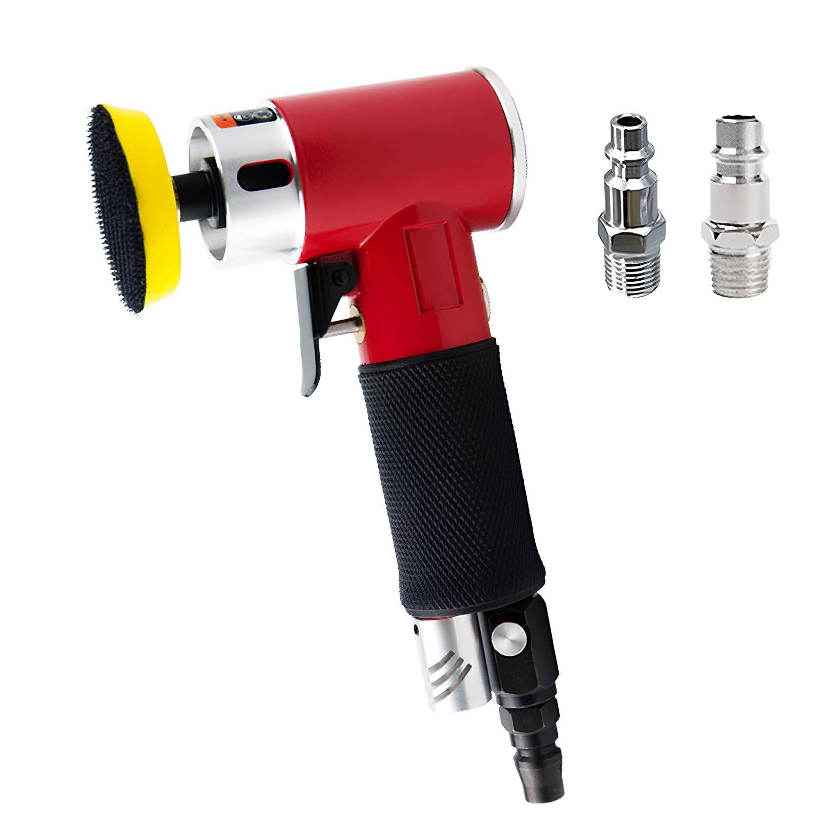 Kaccde B Pneumatic Random Orbital Sander 3 Different Sizes 1 2 3 Inch Polishing Tool For Accuracy Finishing Tasks Metal Face Finishing Tool