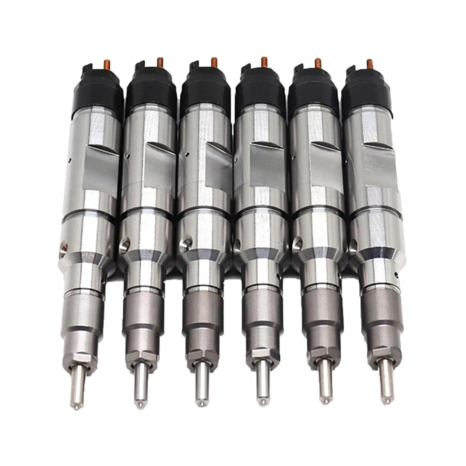 Huoinggg One Color 0445120099 0445120148 51101006070 51101006086 Diesel Common Rail Injector 6Pcs Compatible With Man Tgl Tgm