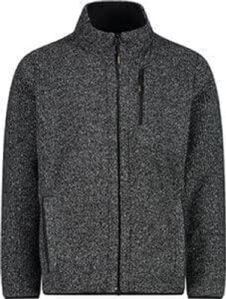 CMP Man Jacket, Nero Mel, 50