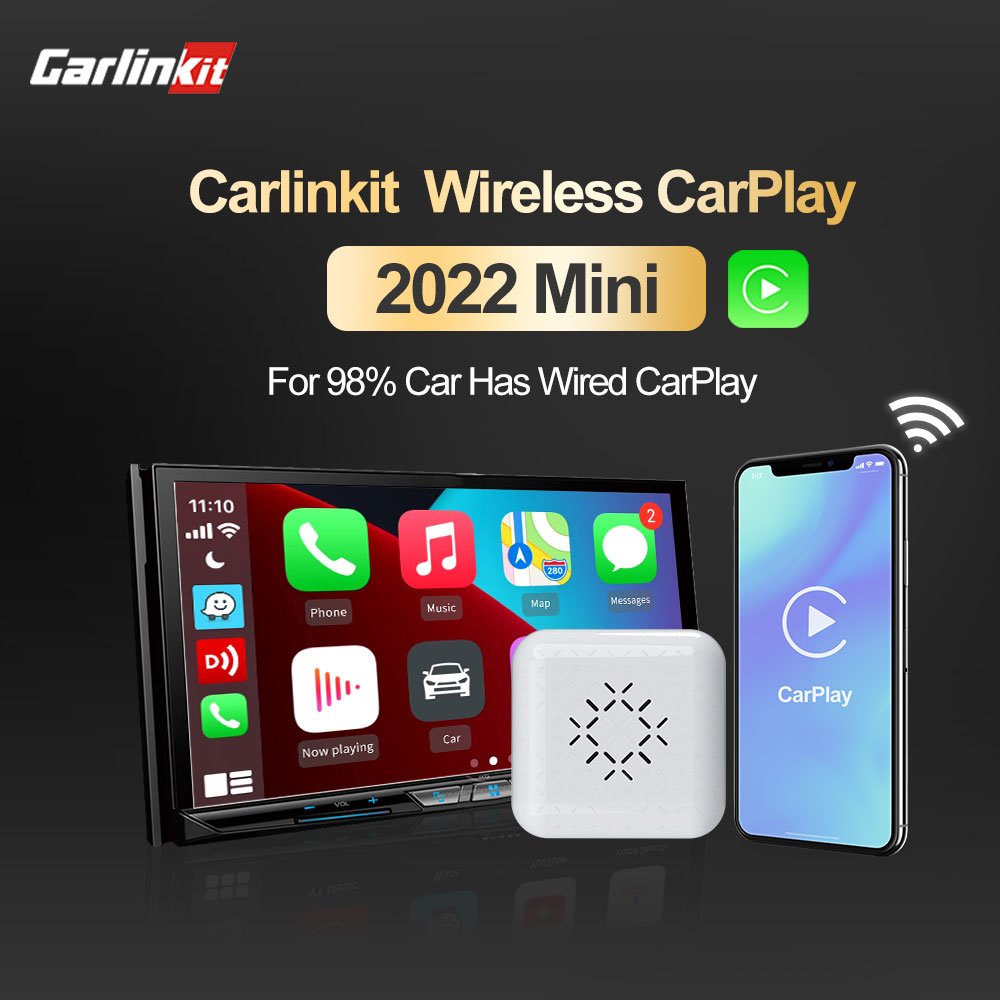 Buy CarlinKit 3.0 Mini Wireless CarPlay Adapter, only for Vehicles with
