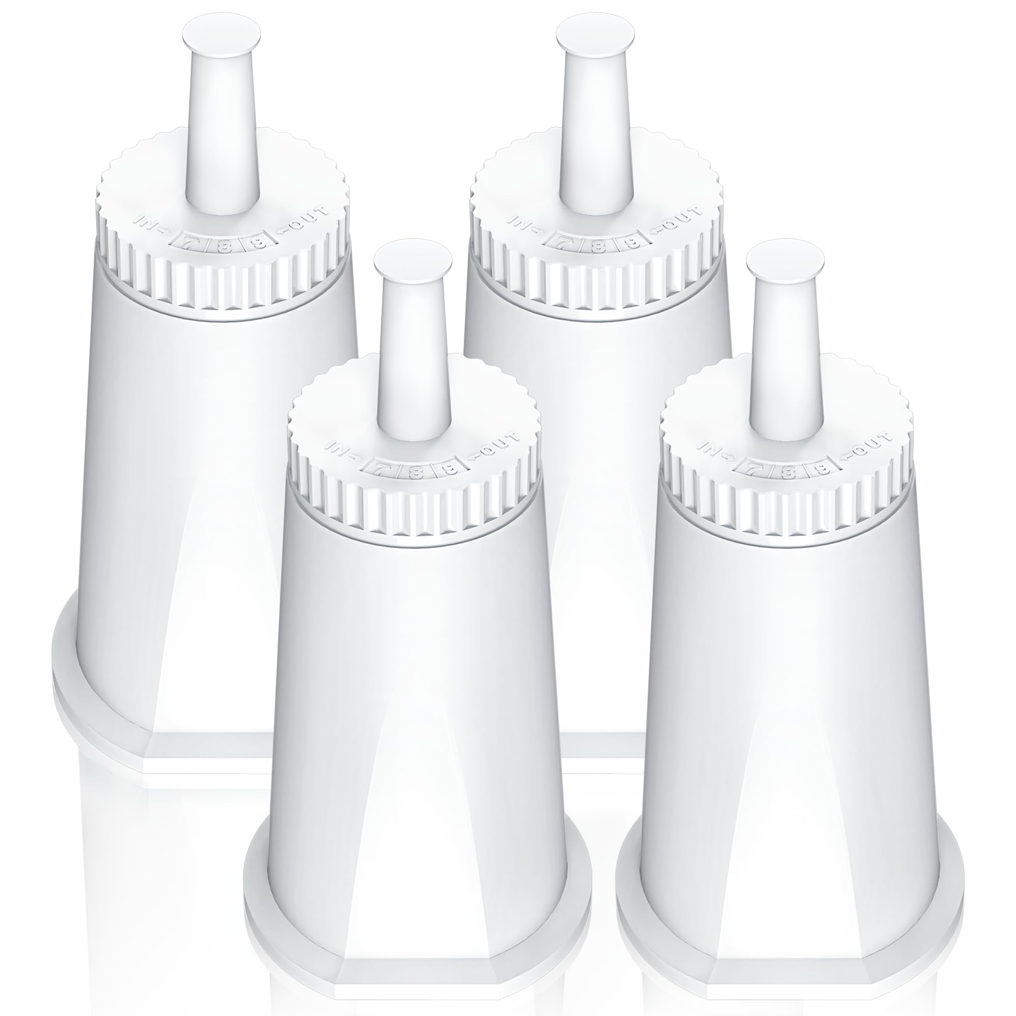 Photo 1 of PETOX Replacement Water Filter for Breville Barista Touch Espresso Machine BES880, Barista Pro BES878, Oracle Touch BES990, Oracle BES980, Dual Boiler BES920 Bambino ClaroSwiss Sage, 4 Pack
