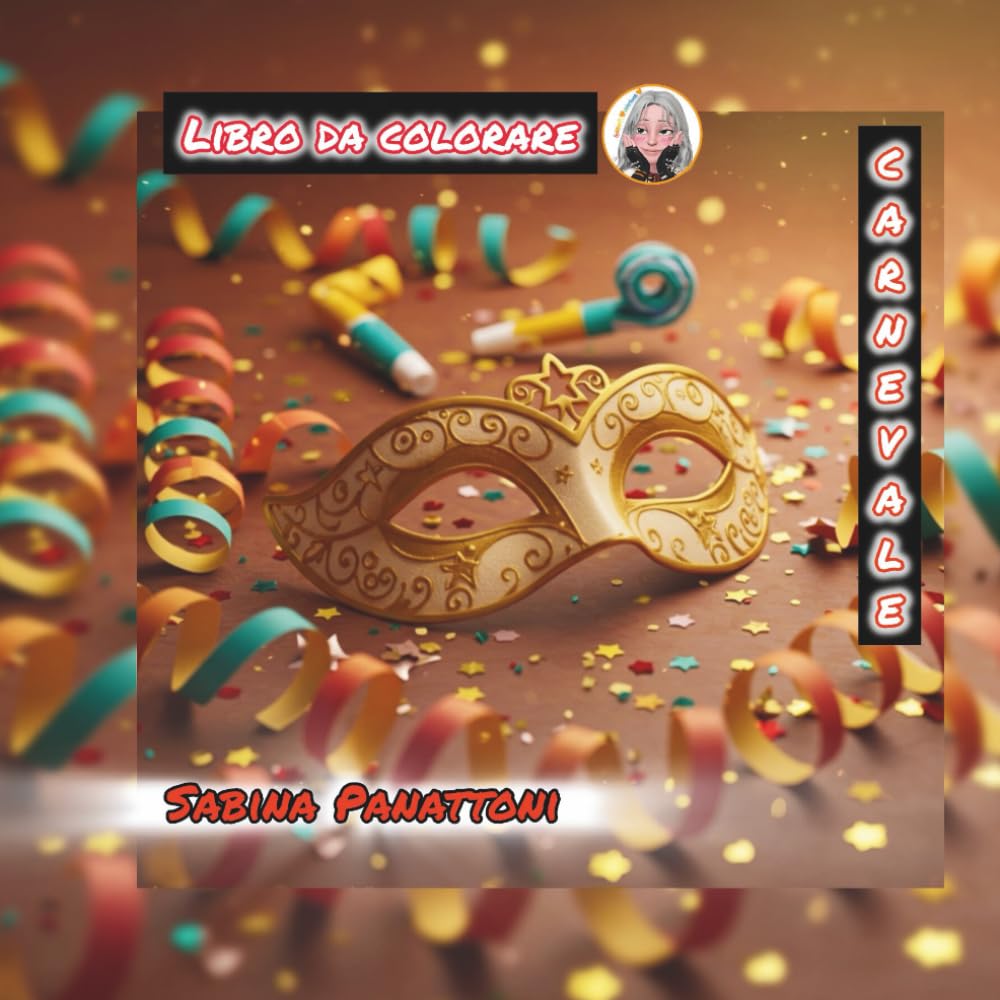 Carnevale: Libro da colorare