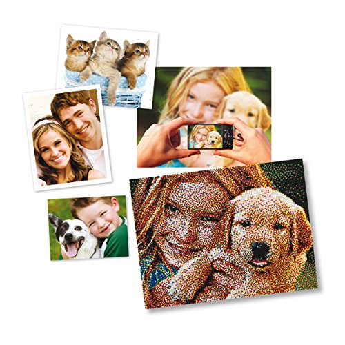 Quercetti 00842 Pixel Photo-16 tab, Steckspiel, Multi
