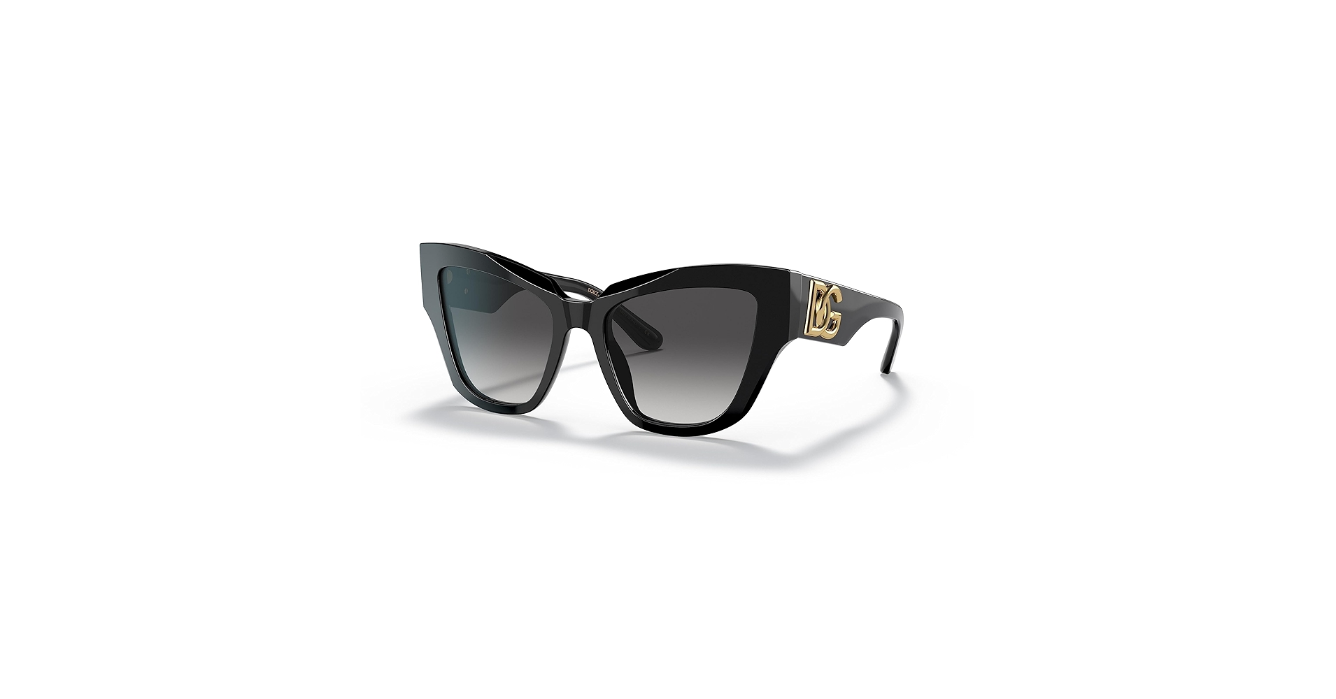 Amazon.com: Dolce & Gabbana DG 4404 Black/Grey Shaded 54/19