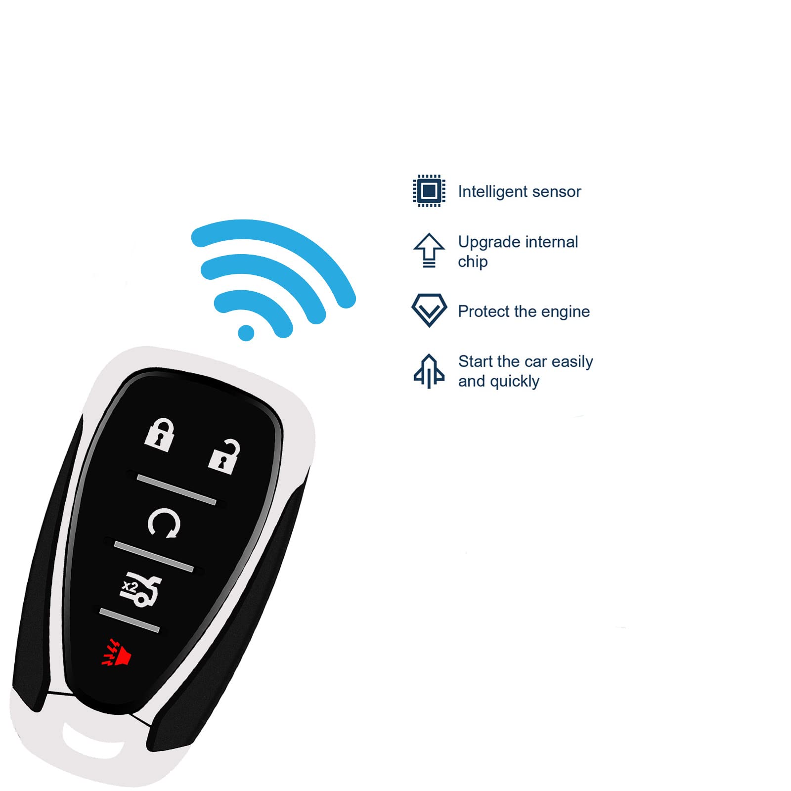 OEM CHEVY MALIBU CAMARO CRUZE SMART KEY PROXIMITY REMOTE FOB - Foto 11