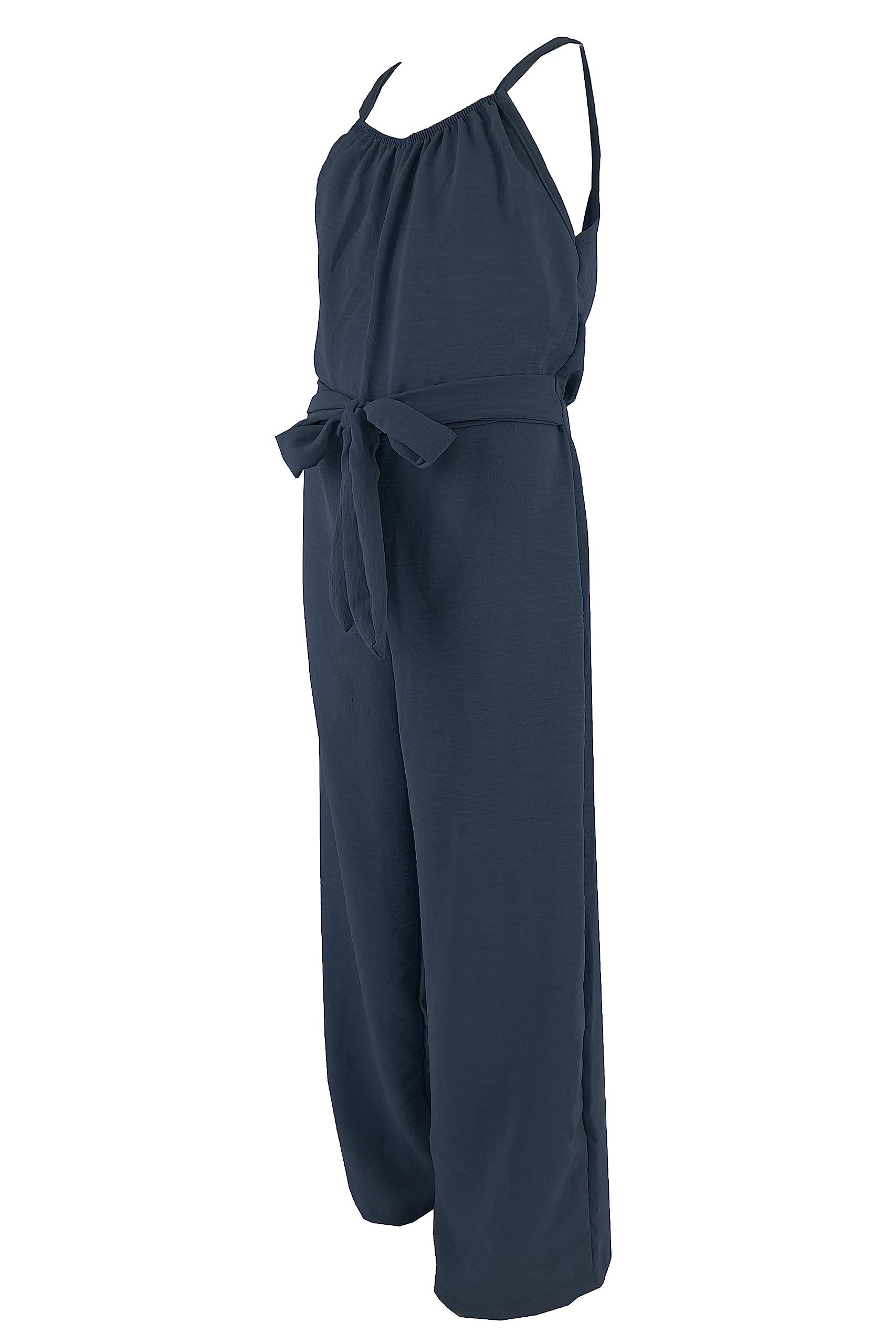 Combinaison de salopette longue fille sans manches (cod. 8809)