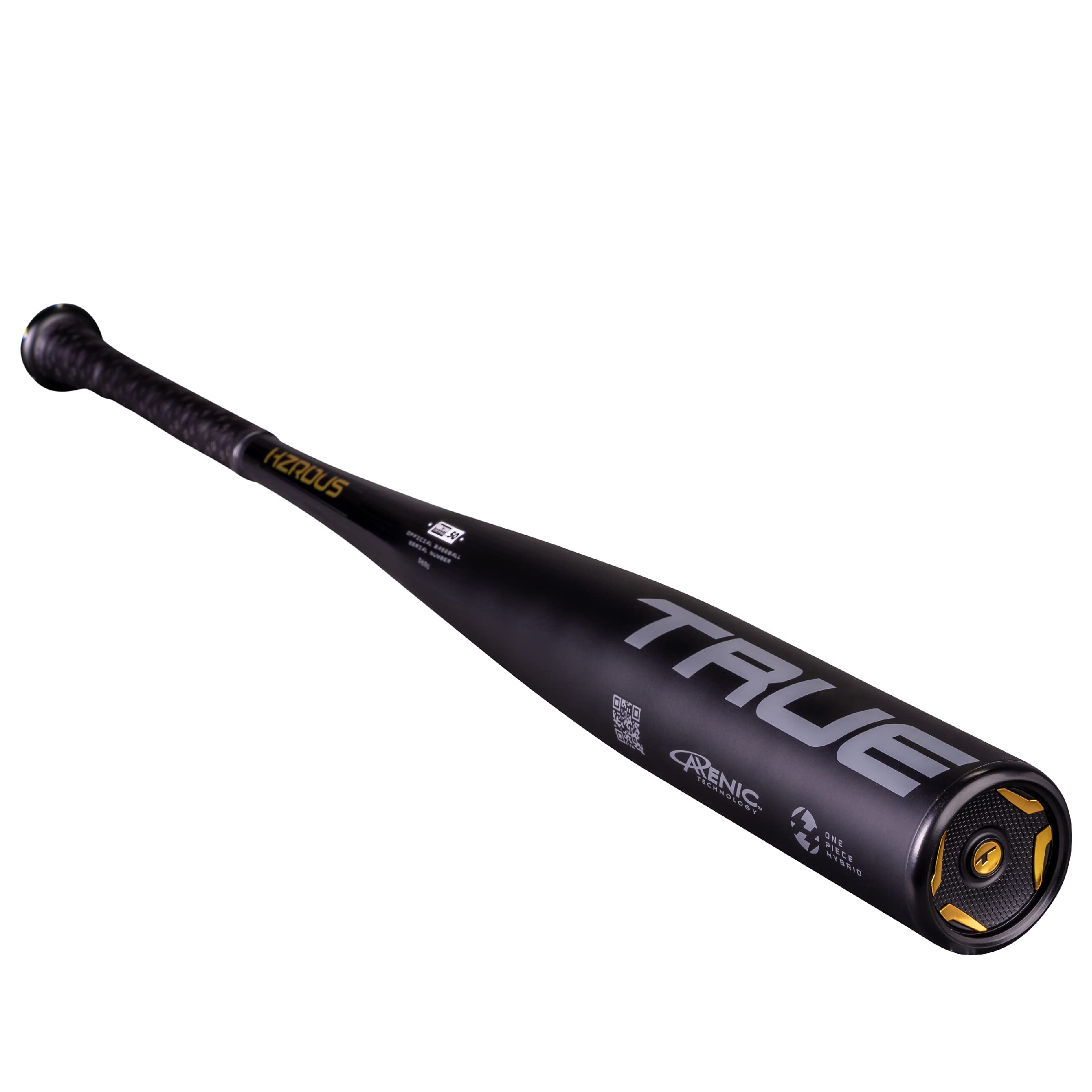 TRUE TEMPER 2022 HZRDUS BBCOR Baseball Bat, 25/8Inch Barrel, 3 Drop