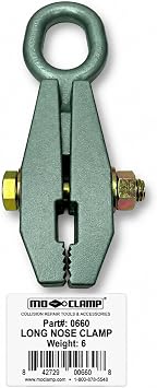 MO-CLAMP 0660 Long Nose Clamp for Deeper Reach in Repairs MOC0660 MCL0660 PU0660