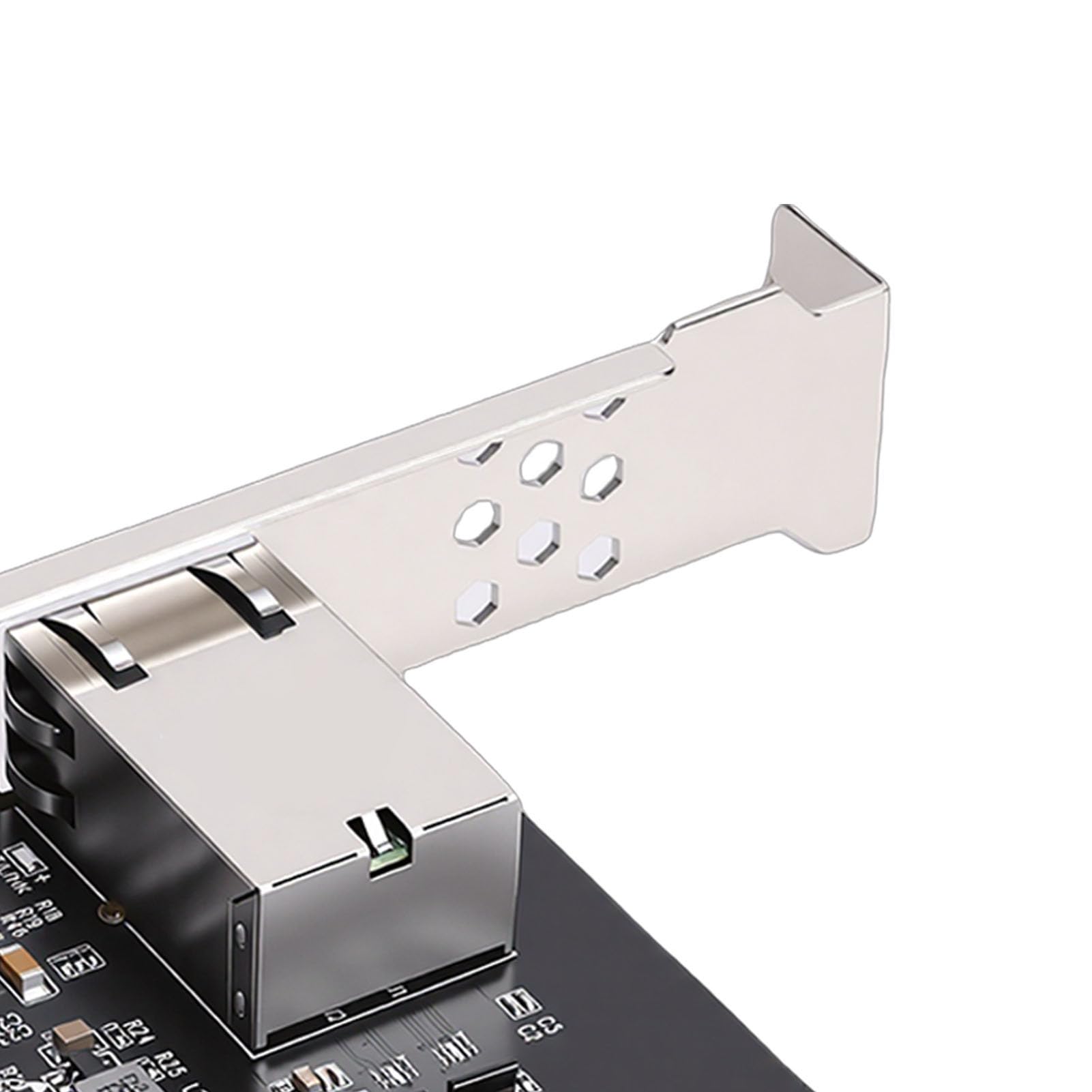 Fockety Carte Réseau PCIe X1 10 Go, Réseau Gigabit PCIe 4.0 10 Gbit/s