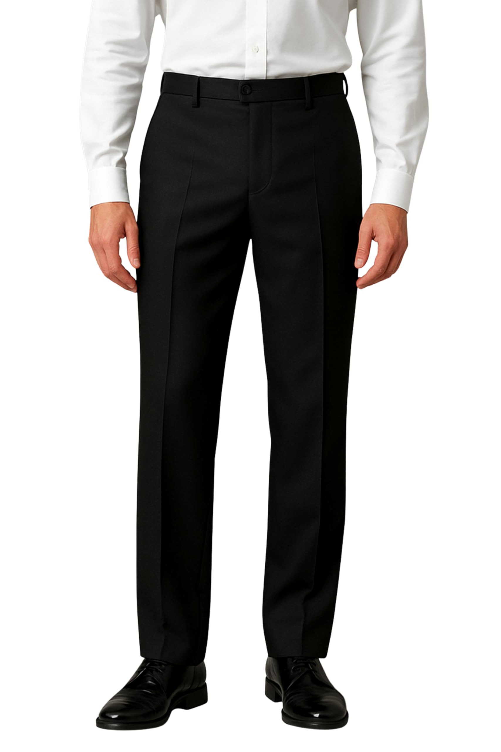 jahaazi Merchant Navy Premium Tailored Cut Black Pant-picture-25