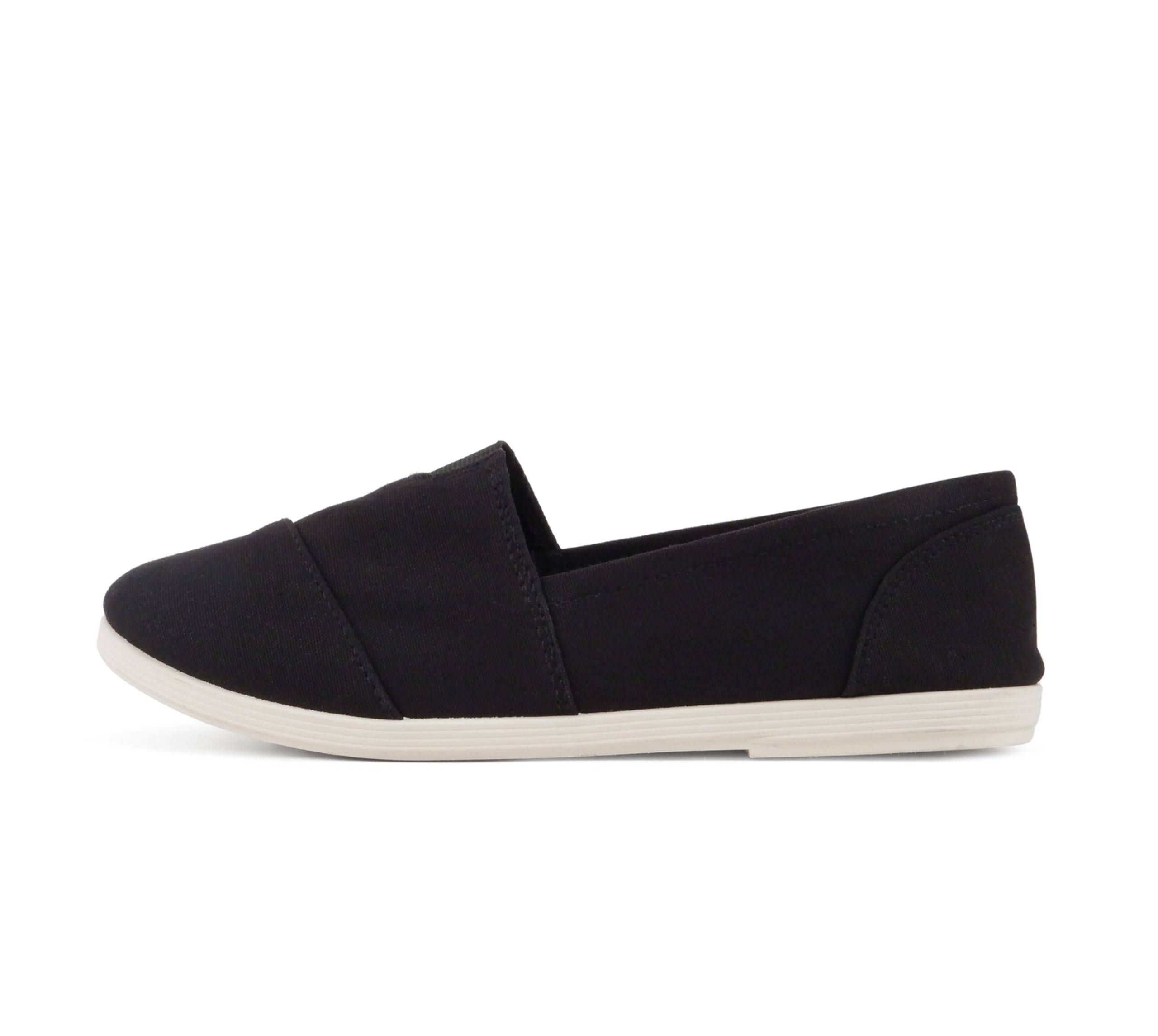 Soda Shoes Women's Obji Round Toe Casual Flat with Padded Insole