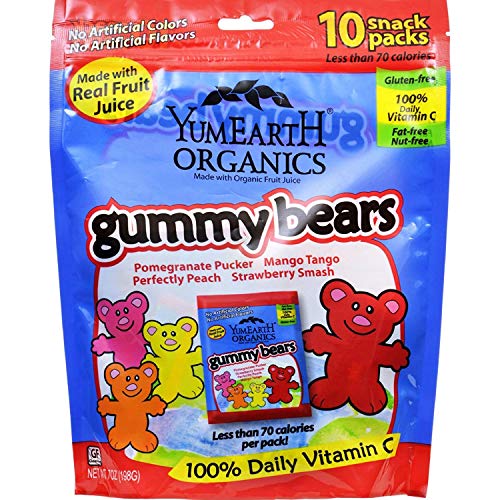 Yummyearth Gummy Bear 10 Snkpk Fmly miniatura 1