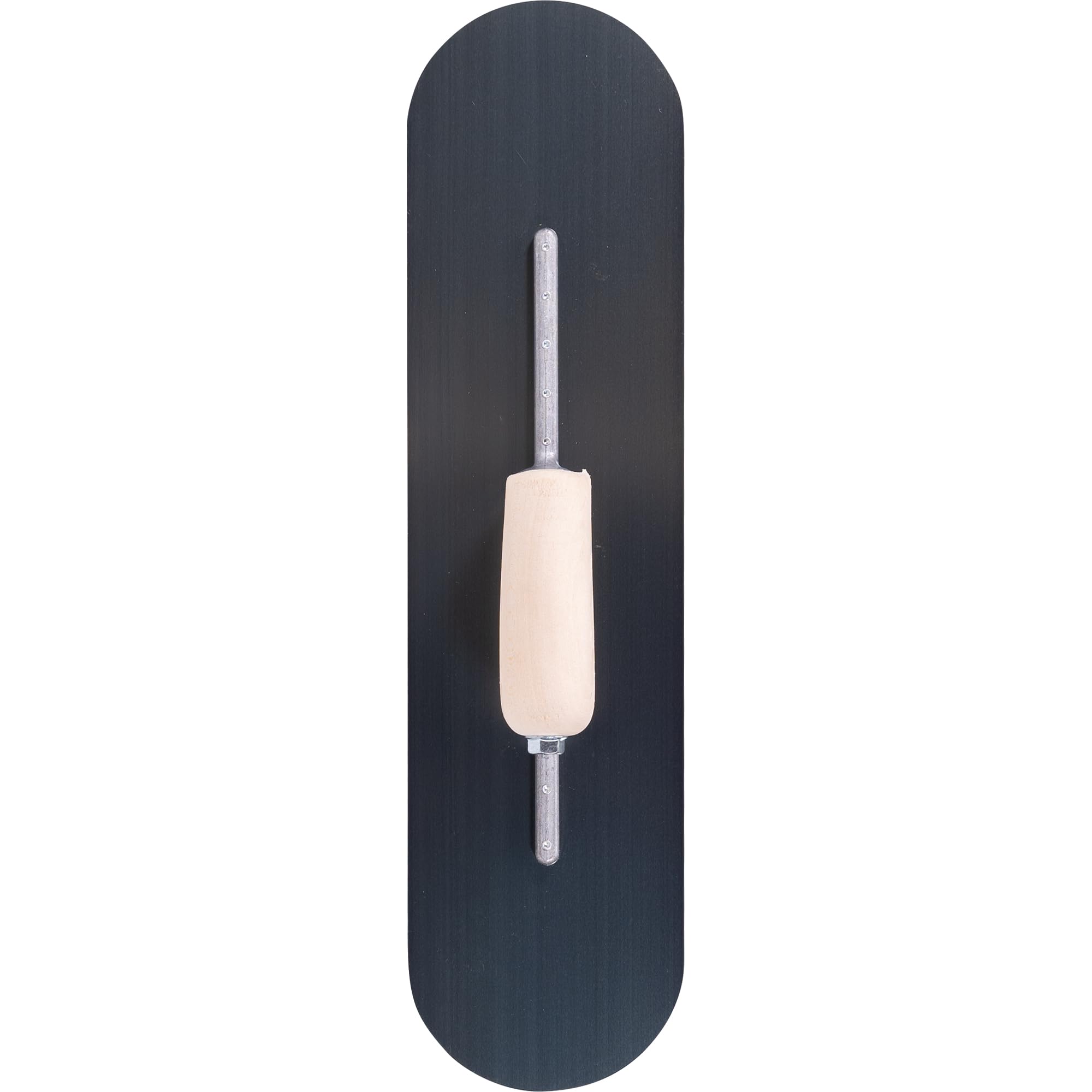 Marshalltown Truelle pour Piscine avec Manche en Bois - Acier Bleu pour Sol et Béton - Dimensions 508x127 mm