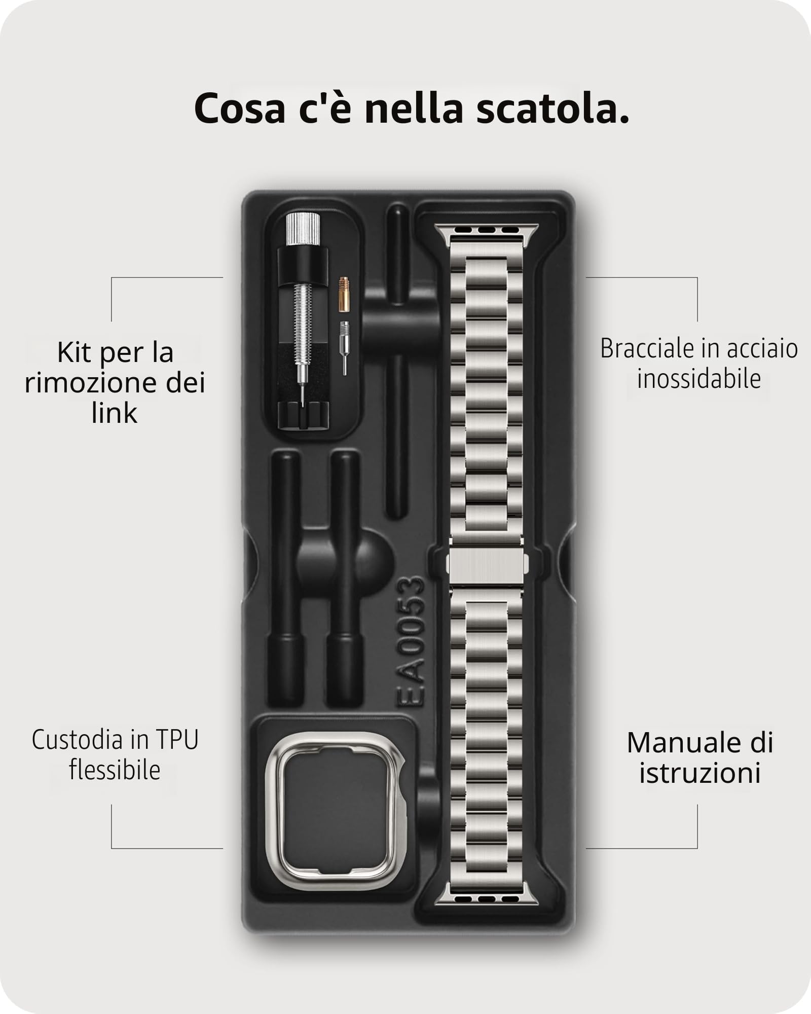 Fullmosa Cinturino per Apple Watch 40mm 41mm 38mm, Cinturino in Acciaio Inossidabile Compatibile con Apple Watch SE3 SE2 SE Serie 9 8 7 6 5 4 3 2 1, Cinturini di Ricambio per Donna e Uomo, Galassia