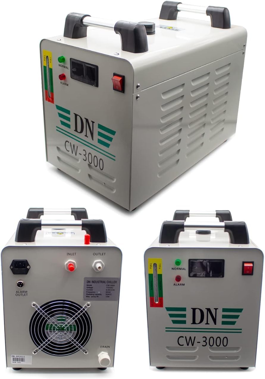 Industrial Water Chiller Co2 Laser Tube Cooler for CO2 Laser Engraving Cutting Machine 100W