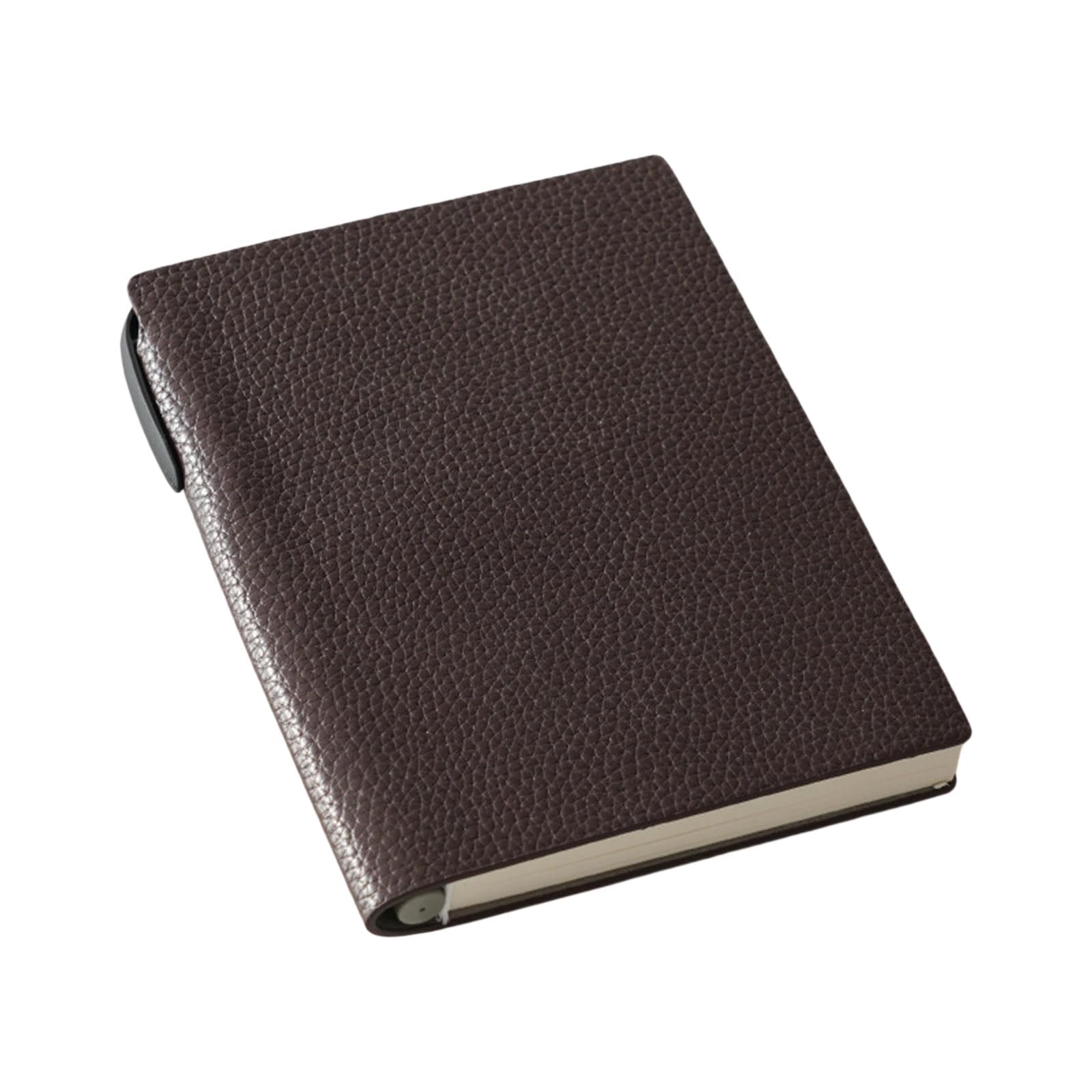 RGYBAO Pocket Notebook PU Leather Softcover Journal with 90 Sheets Lined Paper Flexible Ribbon Bookmarks For Journaling And Not