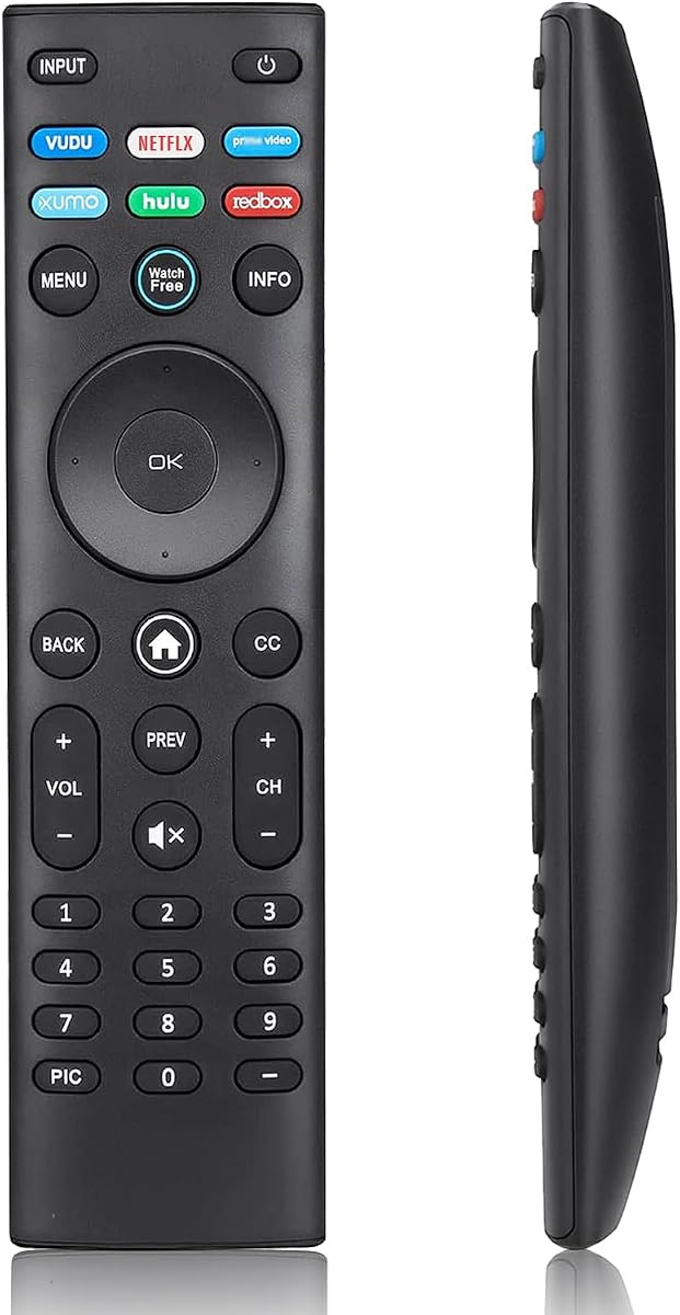 Control remoto universal XRT140 compatible con todos los Smart TV VIZIO | Reemplazo remoto para D, M, P, V, E, serie OLED XRT136 XRT260
