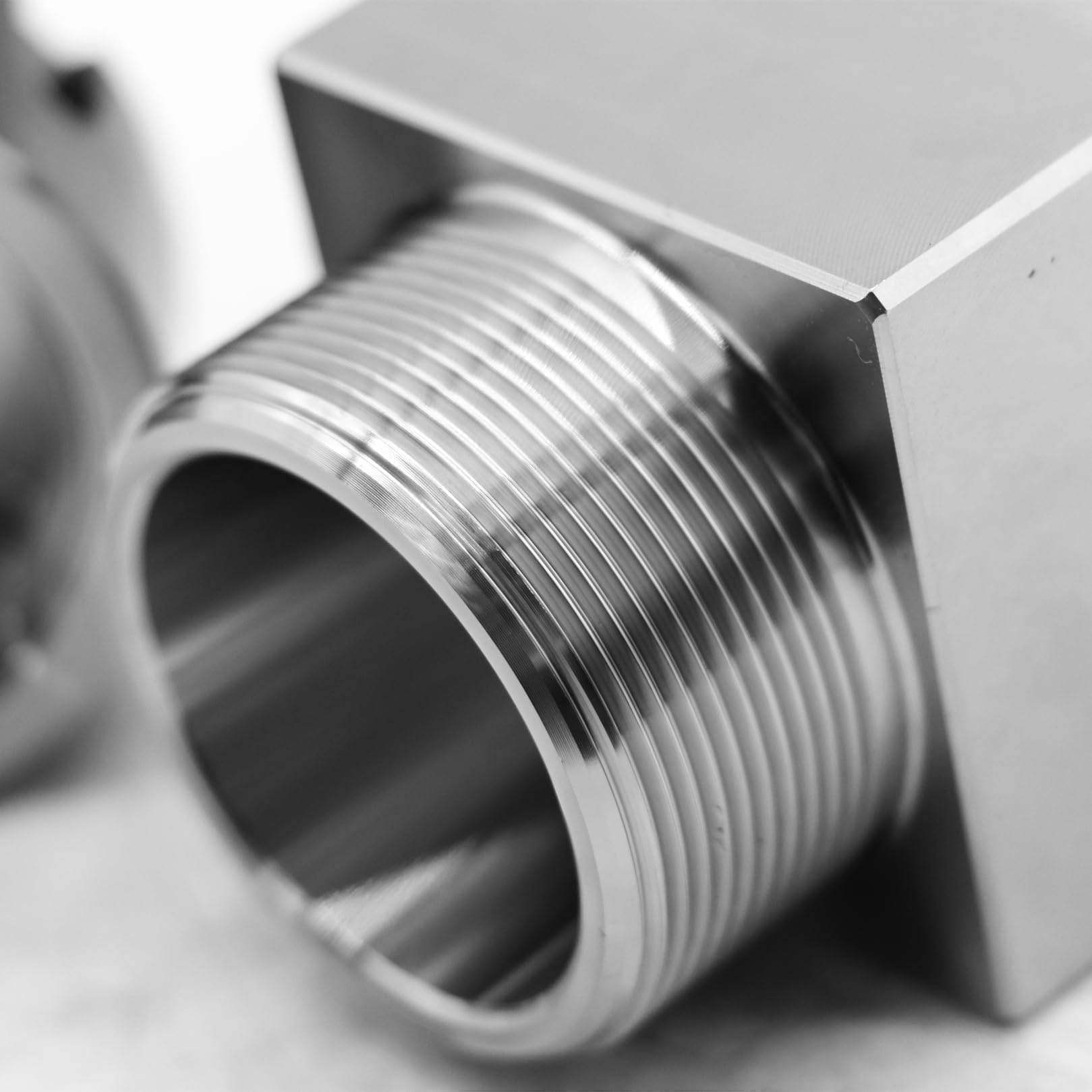 Juego de 2 soportes cuadrados y hexagonales para máquina de corte y grabado de torno CNC