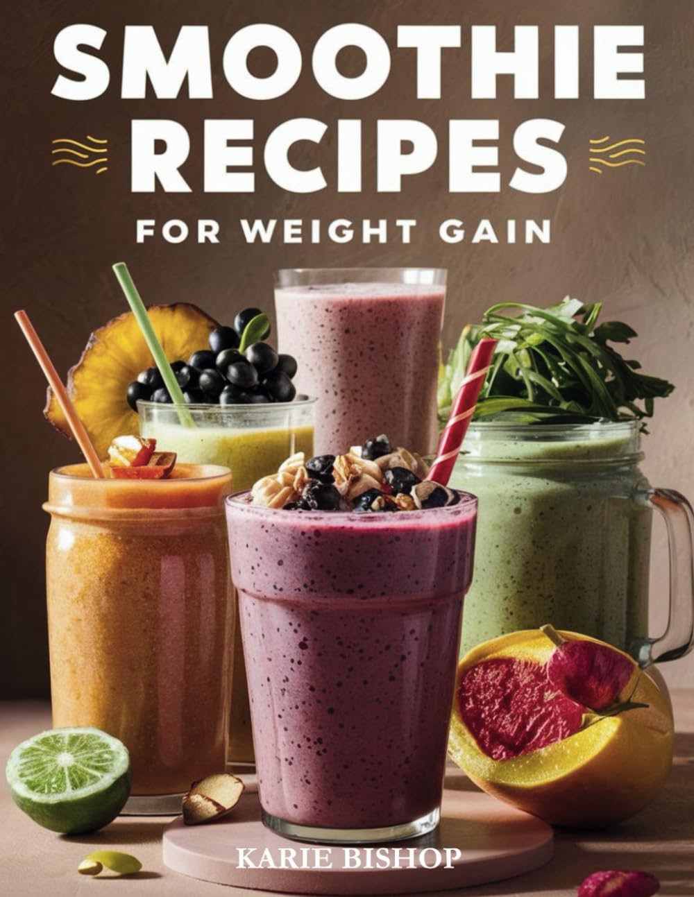 SMOOTHIES RECIPES FOR WEIGHT GAIN: Unlock the Secret to Gaining Healthy Weight with Delicious and Nutrient Packed Smoothies| 2 Exclusive Bonuses Included