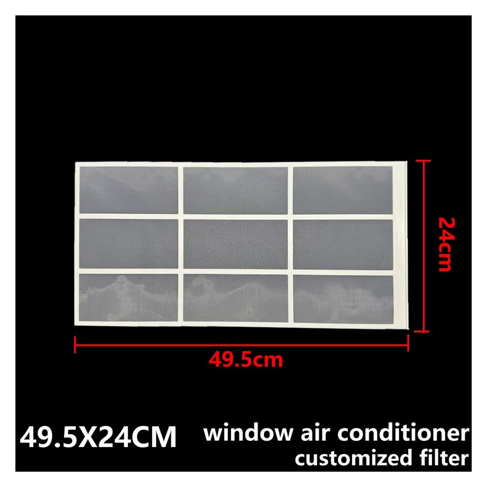 Filtro Del Condizionatore D'aria, Compatibile Con SHARP, 24X49,5