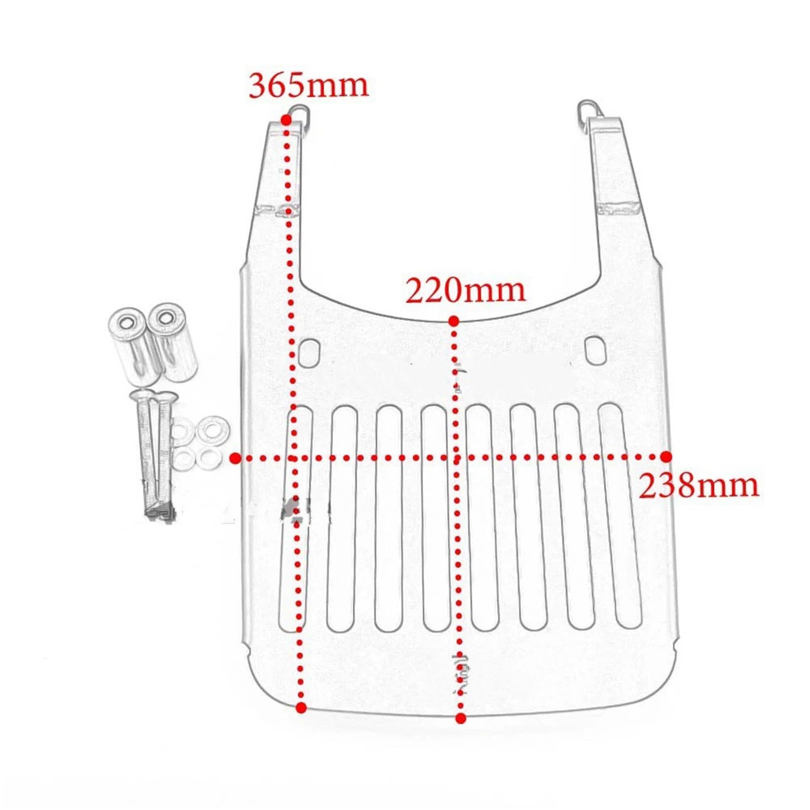 para Lambretta X300 / X150 2022 2023 2024 2025 2026 Portaequipajes Trasero