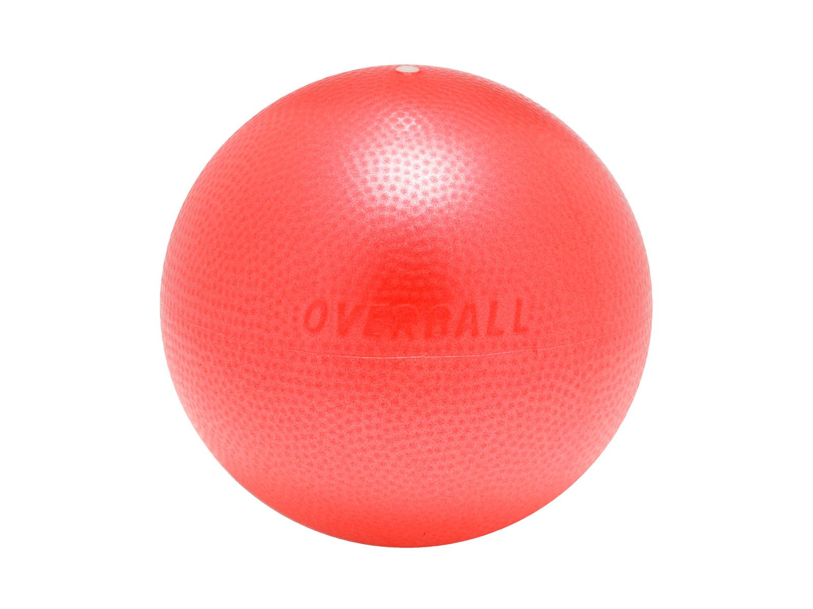 GYMNIC Over Ball Softgym Balle Gonflable Ø 23 cm Rouge, pour Enfants de 3 Ans et Plus, idéale pour Les Jeux de motricité, Les activités ludiques et la Coordination, Facile à gonfler et à Transporter