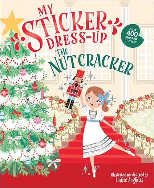 My Sticker Dress-Up Series 8-Book Collection Set II -Creative Reusable Sticker Books for Kids - Swifties, The Nutcracker, Pets, Baby Animals, Babies, Stick It!, Magical Creatures, Pet Pajama Party image 4
