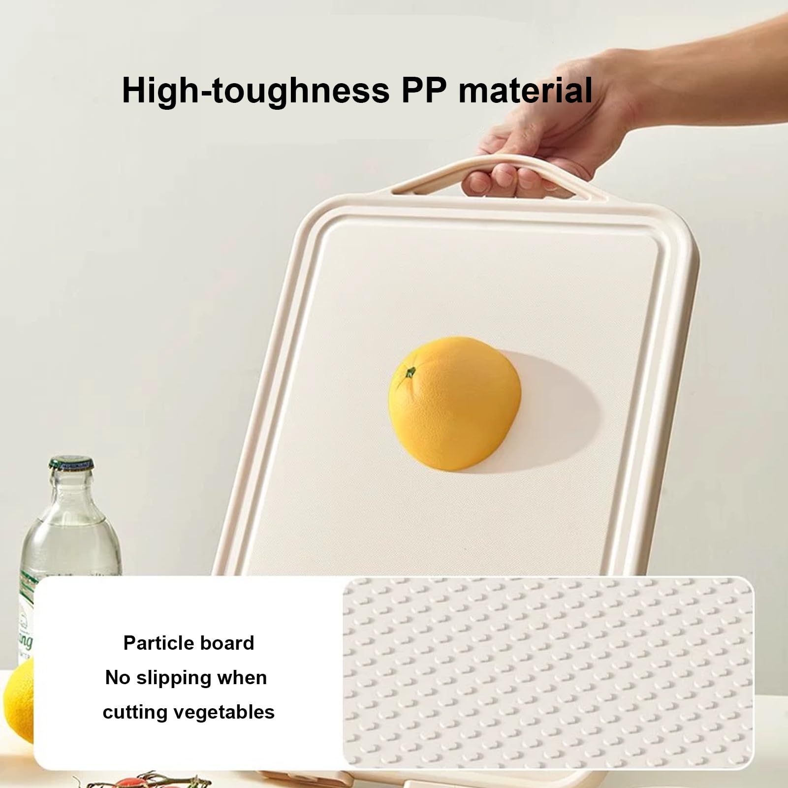 1 pieza Tabla de Cortar Acero Inoxidable, Tabla para Cortar Cocina, Tabla de Cortar Antideslizante, Doble Cara, Acero Inoxidable/PP Apto para Uso Alimentario, para Cocinar En La Cocina(25.5x38.5cm/10x