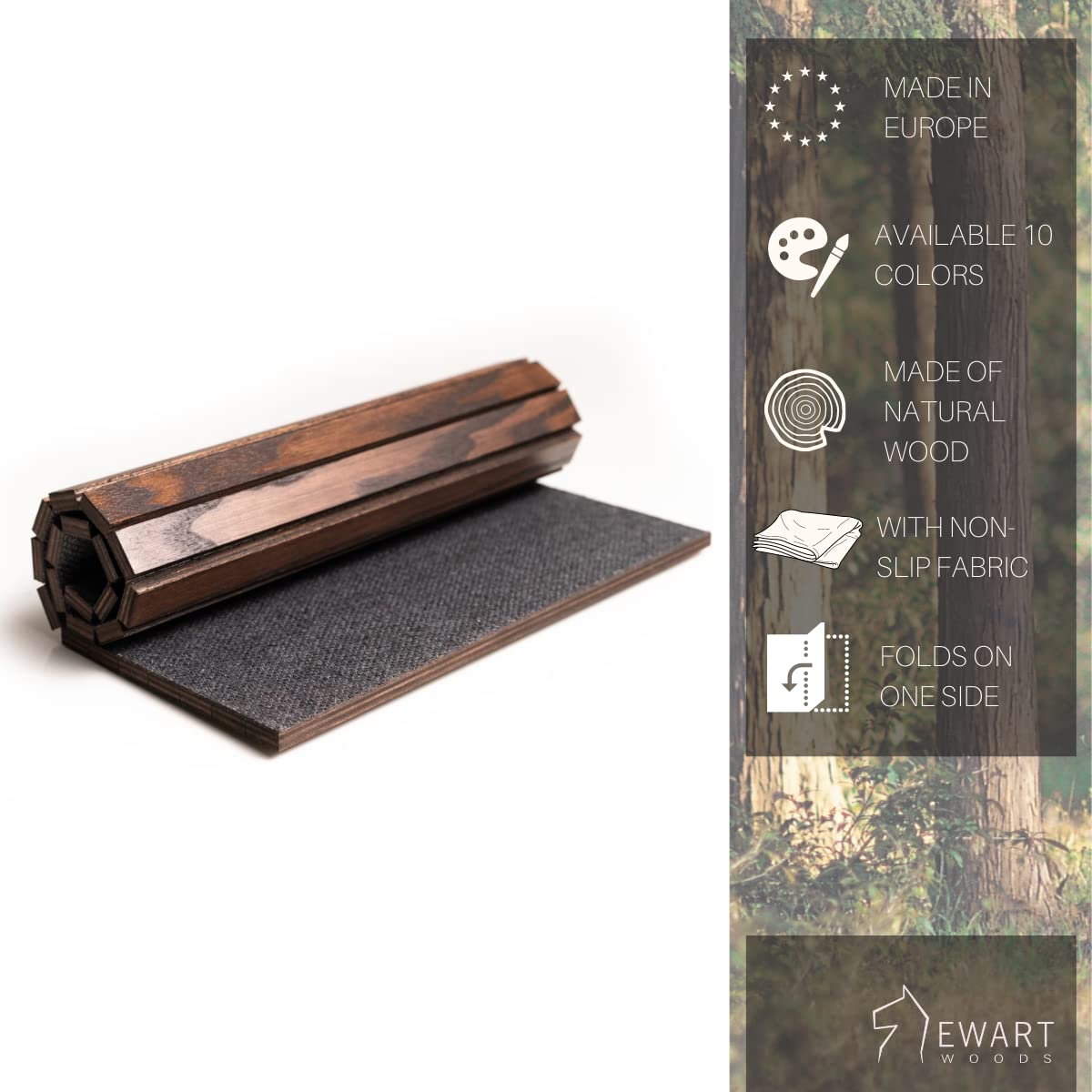 EWART WOODS Sofá de Brazo Mesa Sofá de Mesa Sofá de Brazo Mesa Sofá de Brazo Bandeja Sofá Bandeja Sofá Posavasos de Madera Sofá Soporte de Brazo (Azul)