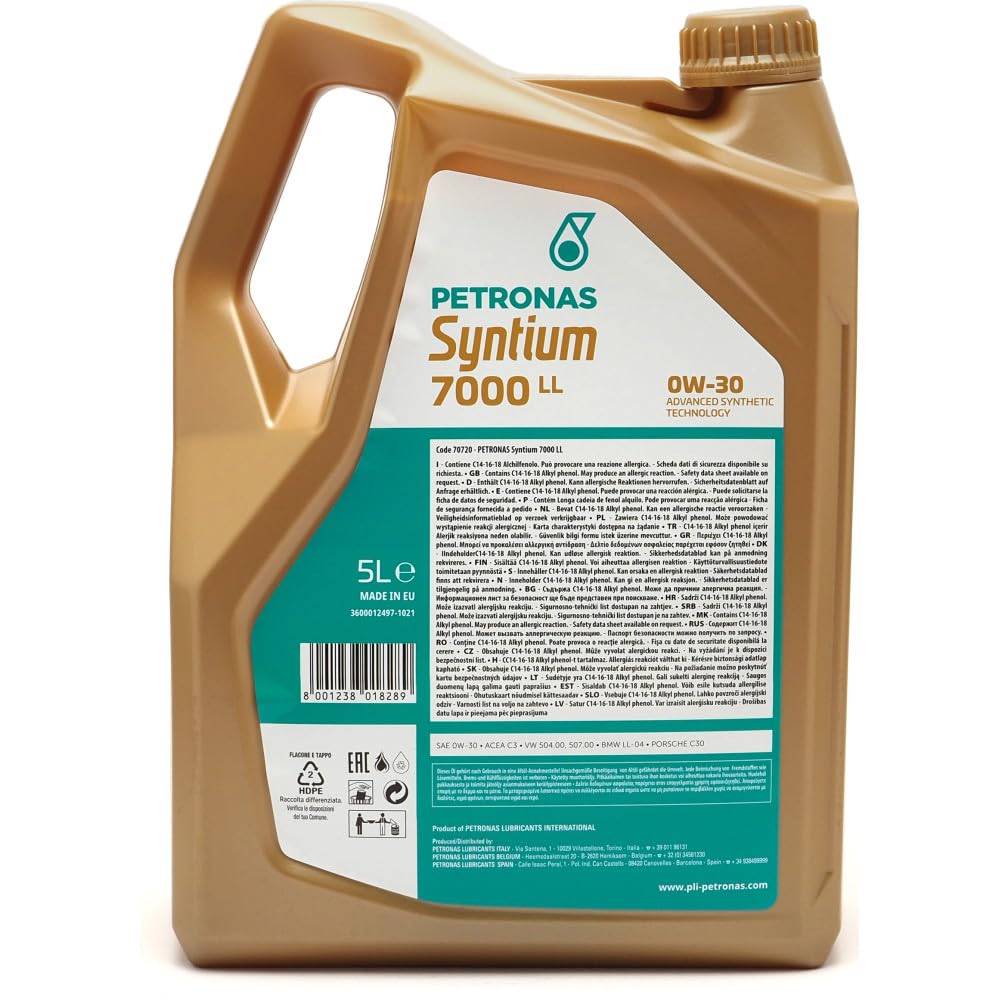 Petronas 5 Liter PETRONAS 0W-30
