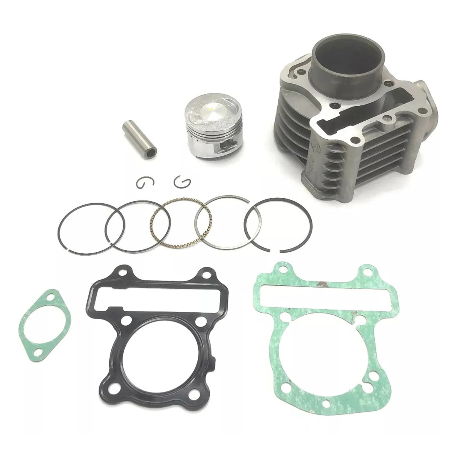 Per Activa 100 Beat 100 Wh100 Diametro Pistone 50mm Cilindrata 100CC 1 Set Kit Cilindro Pistone Big Bore Kit pistone Cilindro