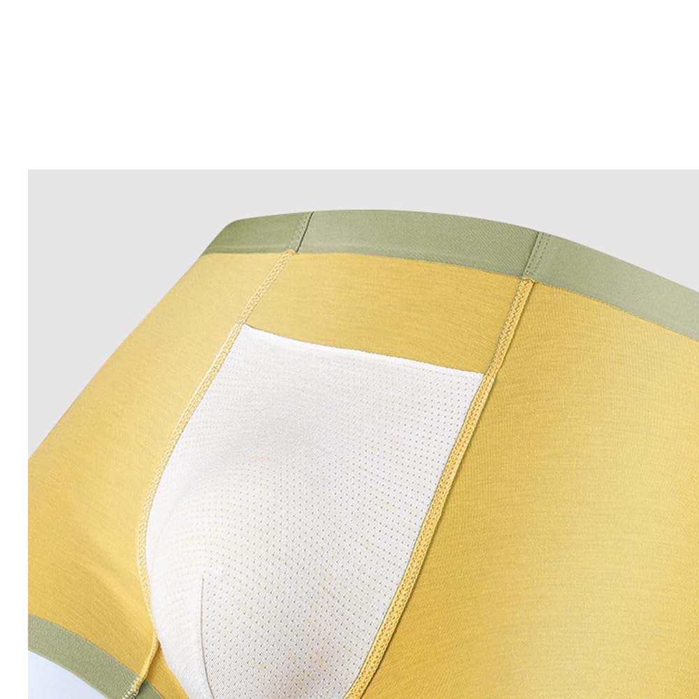 Boxer Sottili Senza Cuciture in Modal per Uomo, Boxer Intimi Elasticizzati da Uomo, Morbidi, Traspiranti, Confezione da 3