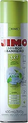 JIMO Limpa Box & Banheiro Limpa Perfuma Dá Brilho Espuma Ativa Aerossol 400ml