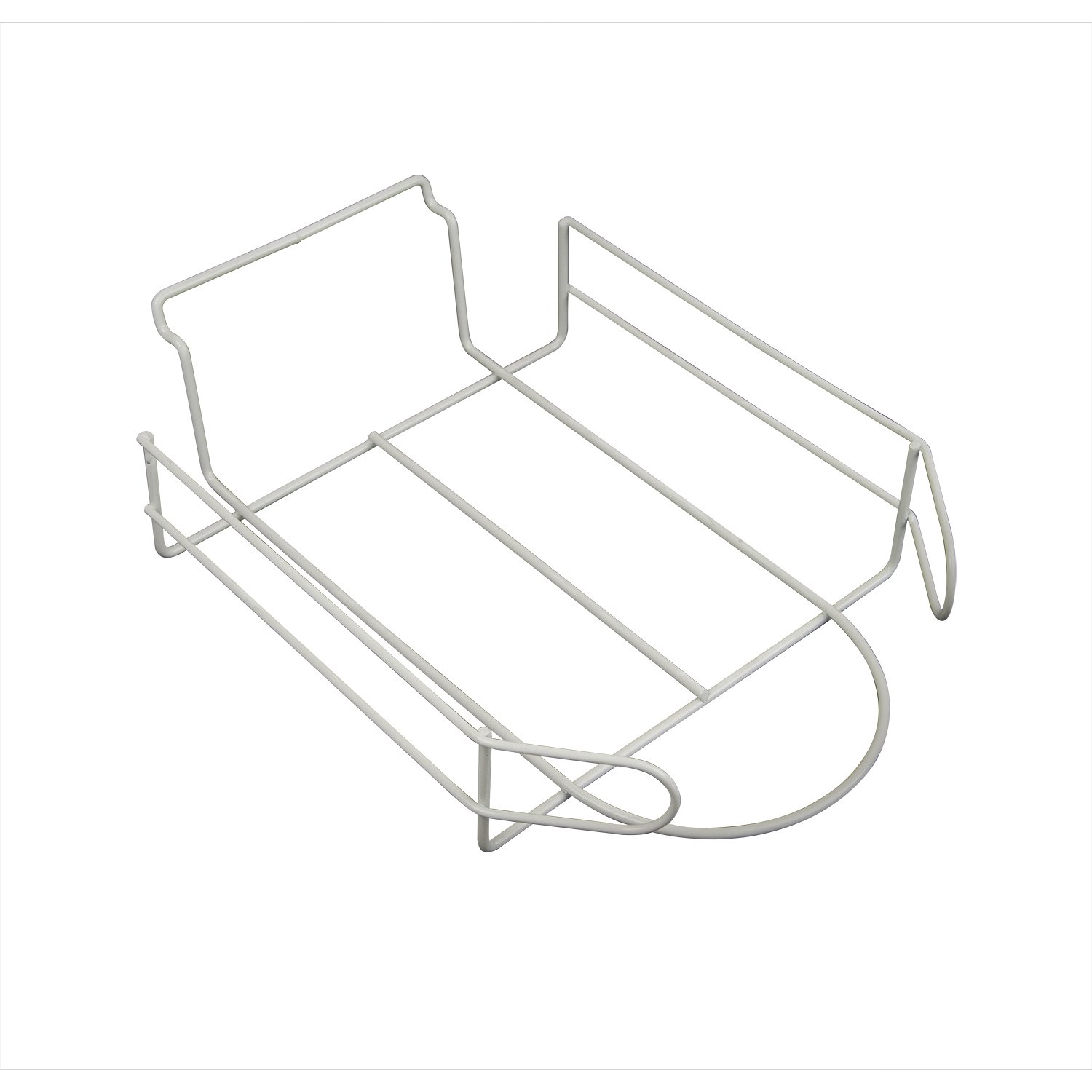 Econoco EWH/CAP Wire Cap Display, White (Pack of 8)