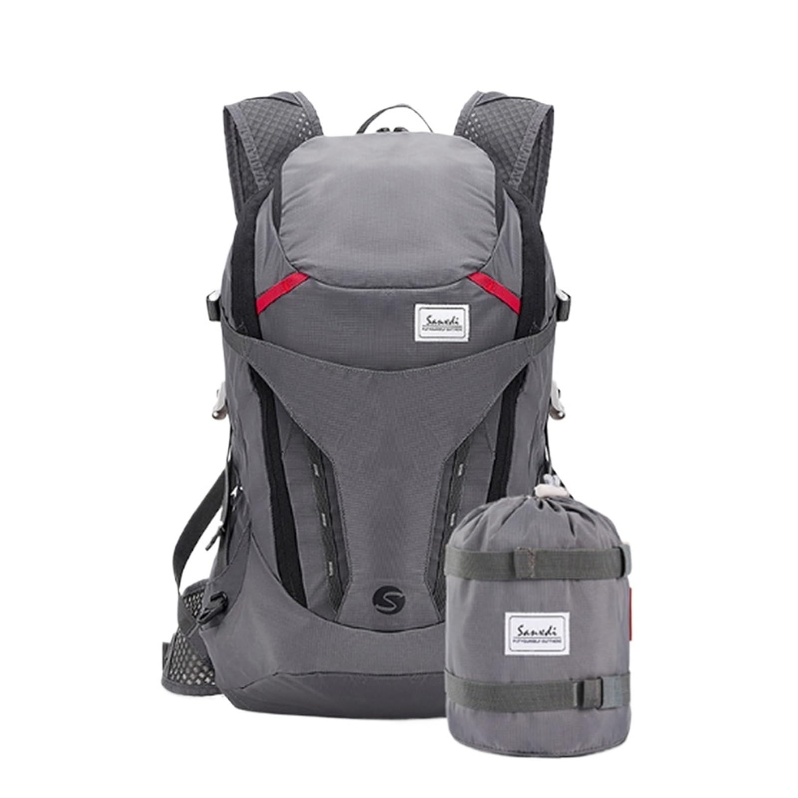 Mochila ligera plegable para camping, ultraligera, deportes al aire libre, senderismo, viajes, camping, senderismo, escuela, hombres