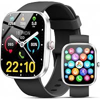 2026 Smartwatch Uomo Donna, 100+ Sportive Fitness Tracker con Sonno Contapassi Cardiofrequenzimetro