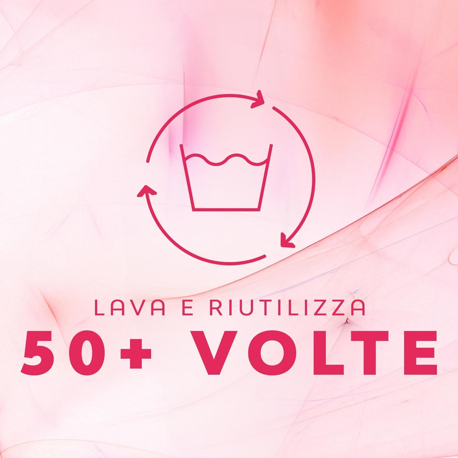 Nuvenia, Mutandine Mestruali in Cotone Biologico, Modello Slip Brazilian, Lavabili e riutilizzabili con Protezione Integrata per Giorno e Notte, Flusso Abbondante, 1 Confezione