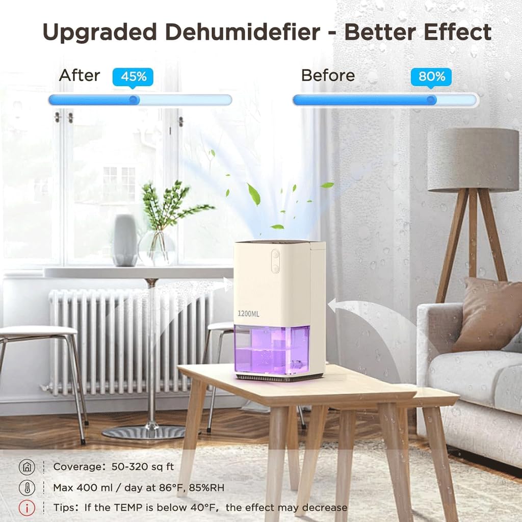 Deumidificatore a semiconduttore Deumidificatore Domestico a Risparmio energetico con Suono Leggero Asciugatrice per Armadio da Interno