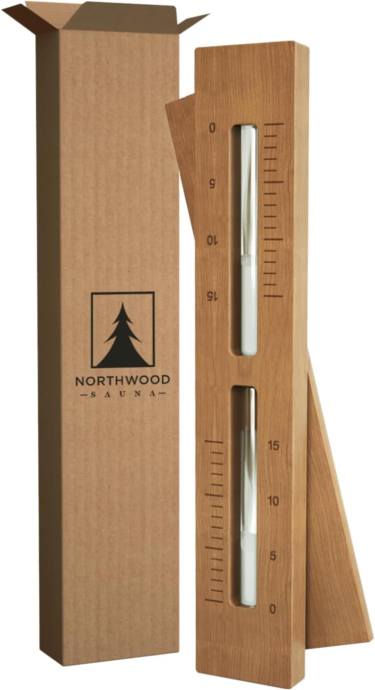 Cedar Sauna Sand Timer